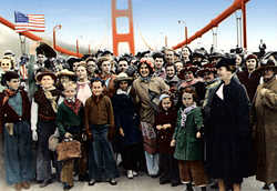 Golden Gate Bridge, Opening Day